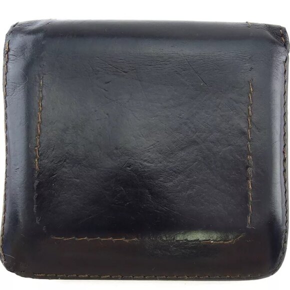 Louis Vuitton Two Folded Wallet Utah Uta Leather Authentic Used T19733 - Picture 9 of 10